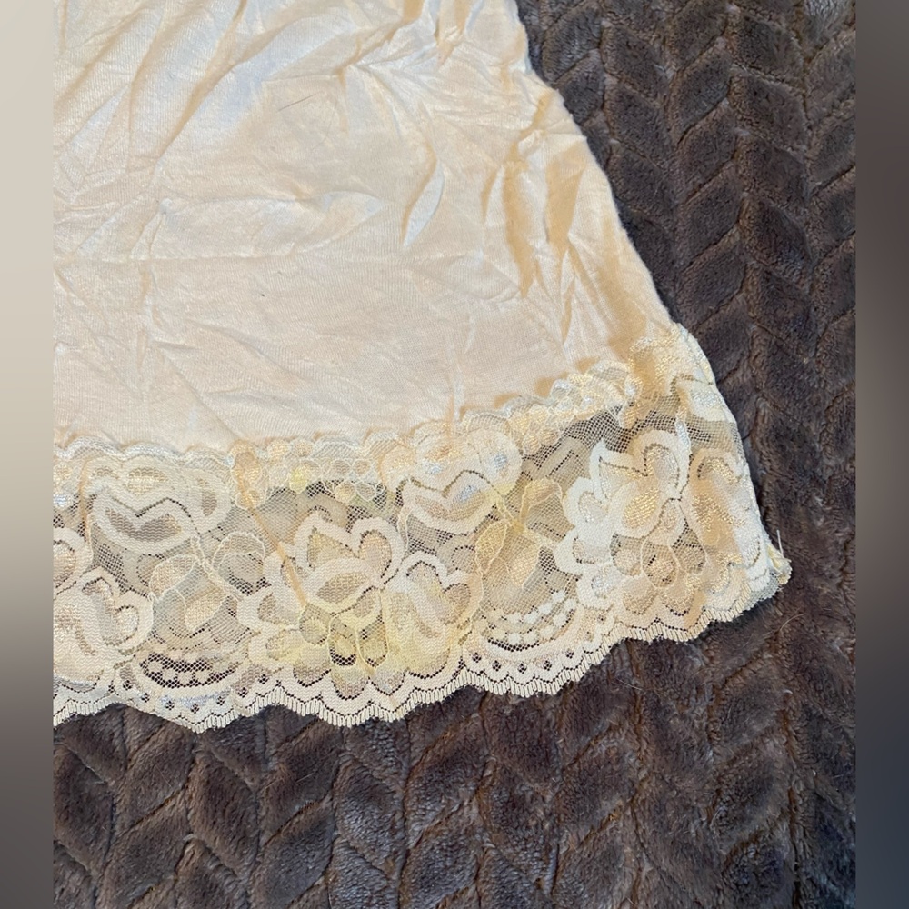 Maurices Cream Lace Top - Picture 2 of 8